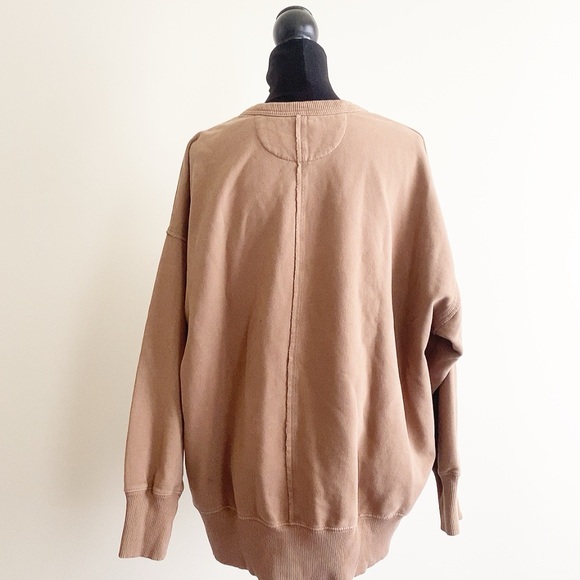 American Eagle Camp Sweatshirt – Size Medium – Light Brown - Picture 2 of 2